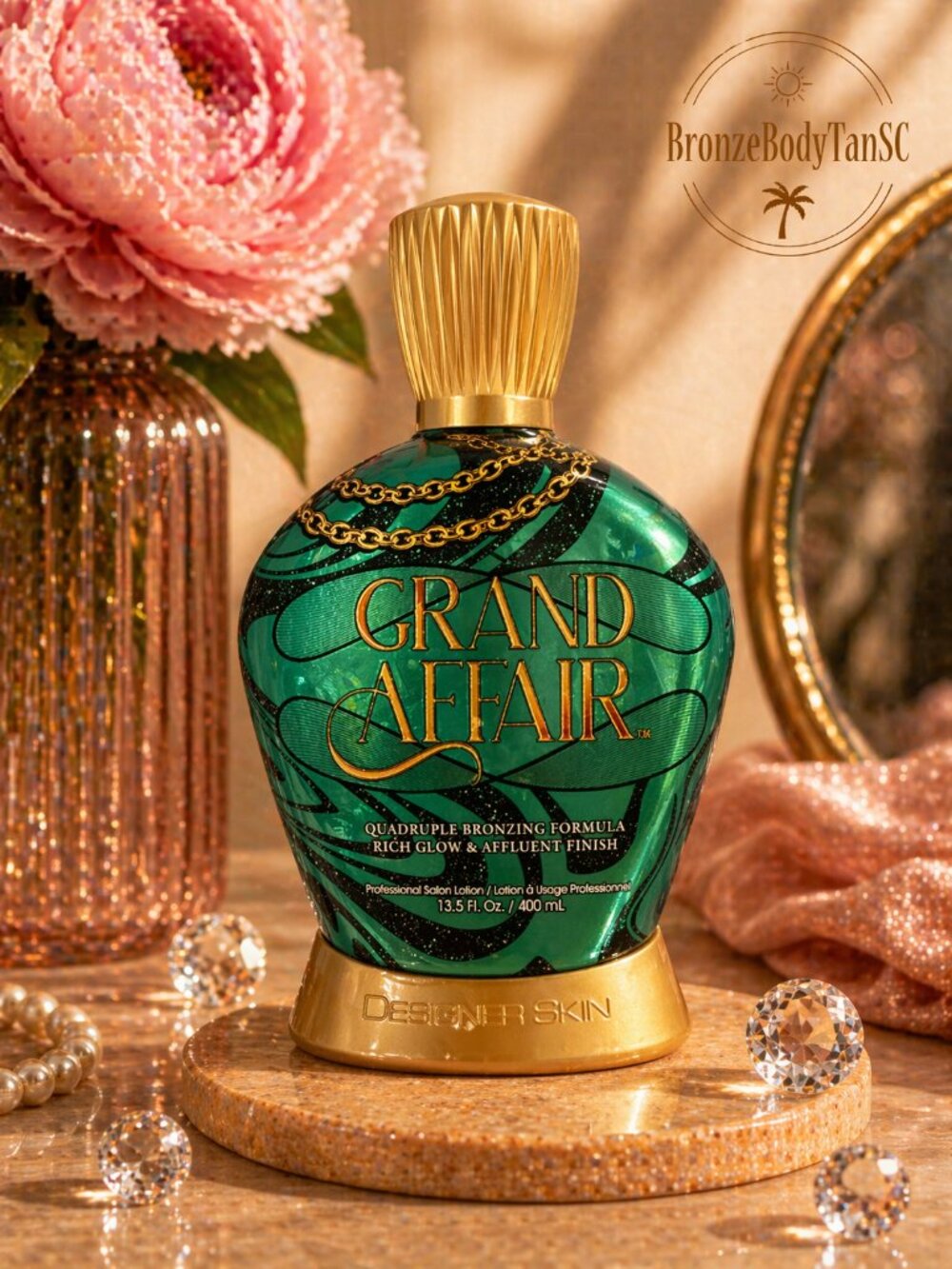 ☀️ Grand Affair ☀️ Designer Skin - Quadruple Bronzing Tanning Lotion - 13.5 oz